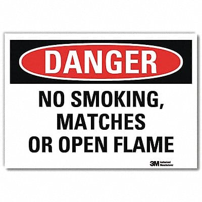 Danger Sign 5inx7in Reflective Sheeting