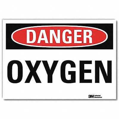 Danger Sign 10inx14in Reflctv Sheeting