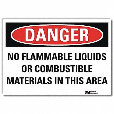 Danger Sign 7inx10in Reflective Sheeting