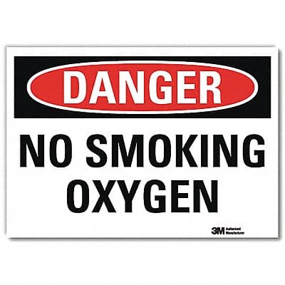 Danger Sign 5inx7in Reflective Sheeting