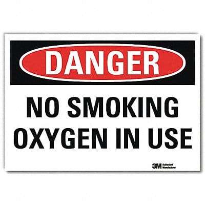 Danger Sign 7inx10in Reflective Sheeting