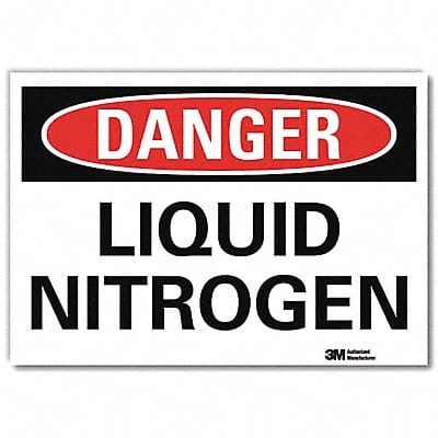 Danger Sign 7inx10in Reflective Sheeting