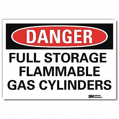 Danger Sign 5inx7in Reflective Sheeting