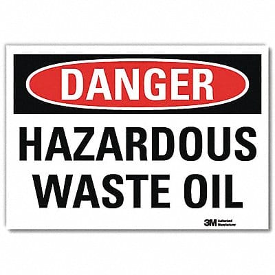 Danger Sign 7inx10in Reflective Sheeting