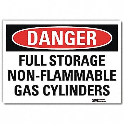 Danger Sign 5inx7in Reflective Sheeting