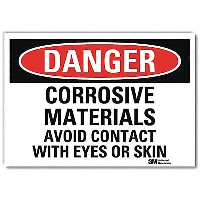 Danger Sign 7inx10in Reflective Sheeting