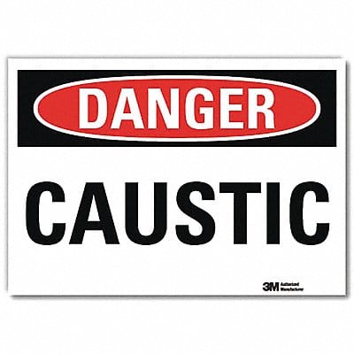 Danger Sign 7inx10in Reflective Sheeting