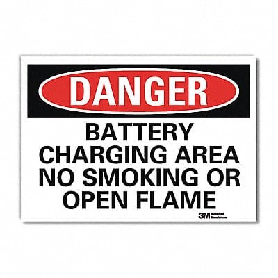 Danger Sign 7inx10in Reflective Sheeting