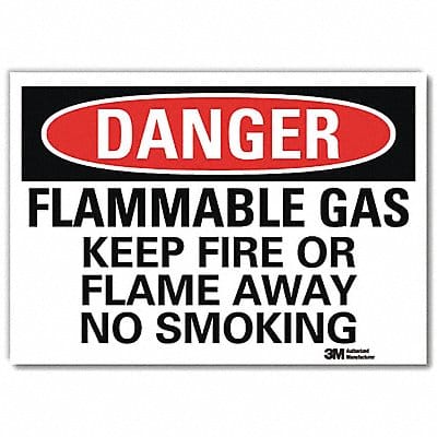 Danger Sign 5inx7in Reflective Sheeting