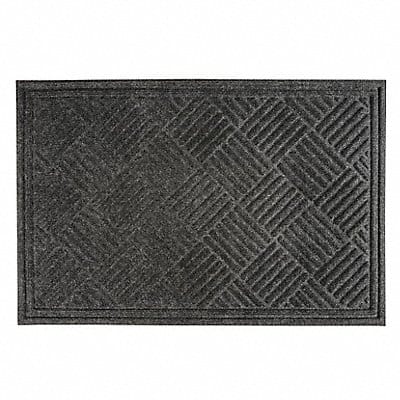 J1718 Carpeted Entrance Mat Charcoal 4ft.x6ft.