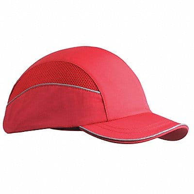 G7578 Bump Cap Baseball Hook-and-Loop Red