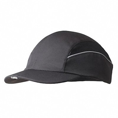 G7581 Bump Cap Baseball Hook-and-Loop Black