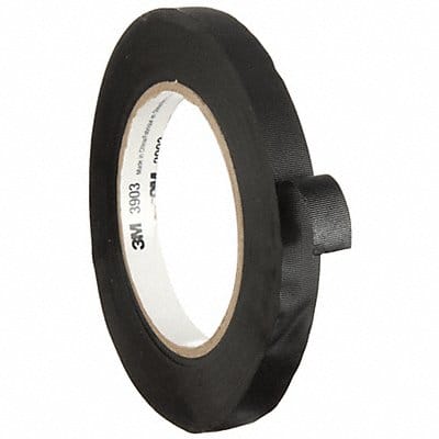 Duct Tape Black 1/2 in x 50 yd 6.5 mil