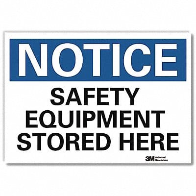 Notice Sign 5inx7in Reflective Sheeting