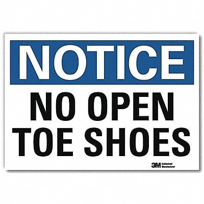 Notice Sign 10x14in Reflective Sheeting