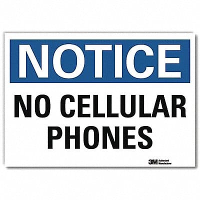 Notice Sign 10x14in Reflective Sheeting