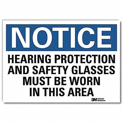 Notice Sign 7inx10in Reflective Sheeting