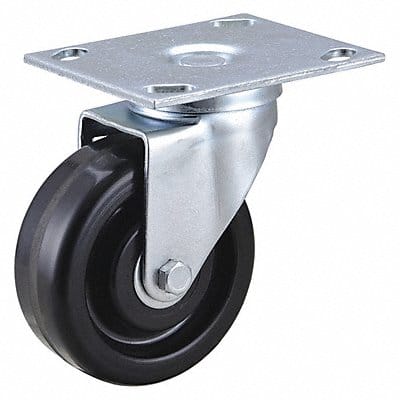 NSF-Listed Plate Caster Swivel 350 lb.