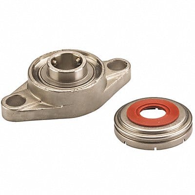 2 Bolt Flng Brg Radial Ball 1 3/4in Bore