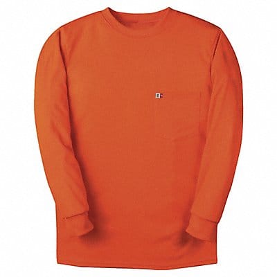 FR Crewneck Shirt M 34-1/2in. Orange