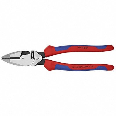 Linemans Plier 9-1/2 L Ergonomic