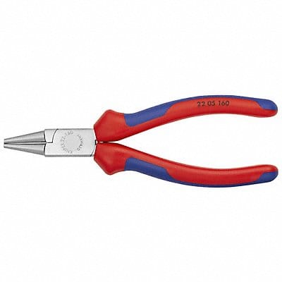 Round Nose Plier 6-1/2 L Smooth