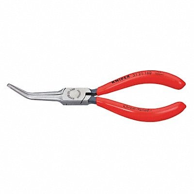 Bent Long Nose Plier 6-1/4 L Smooth