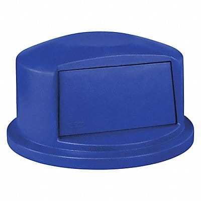 F8894 Trash Can Top Dome Swing Closure Blue