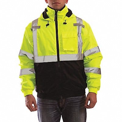 H1998 Hi-Vis Bomber Jacket Class 3 Ylw M