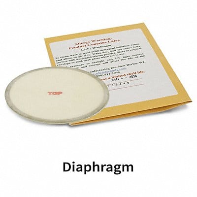 Diaphragm 3 in Dia 1/8 in D