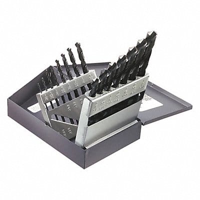 15-Piece Regular-Point Drill-Bit Set