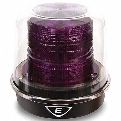 Warning Light LED Magenta 120 VAC