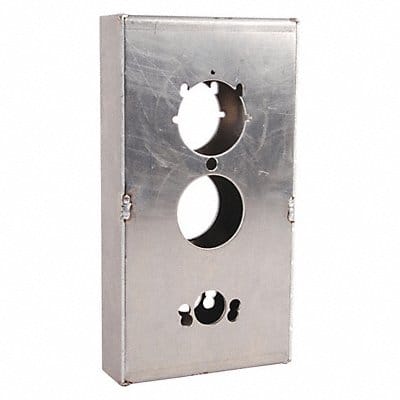 Weldable Gate Box Silver 5-1/2 W