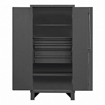 Combo Drawer Pegboard Cab 78 H 36 W Gray