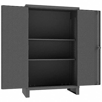 Pegboard Cab 78 x48 x24 Gry 1000lbLoad