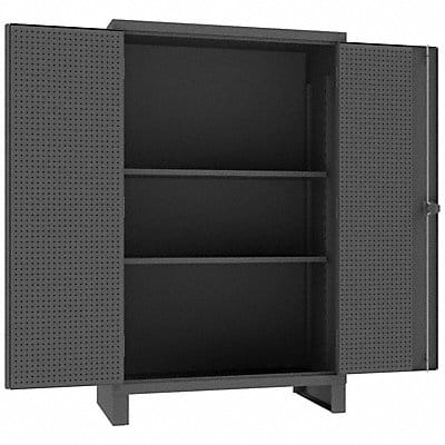 Pegboard Cab 78 x48 x30 Gry 1200lbLoad