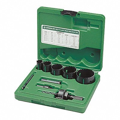 Hole Cutter Kit Saw Range 7/8 to 1-3/8