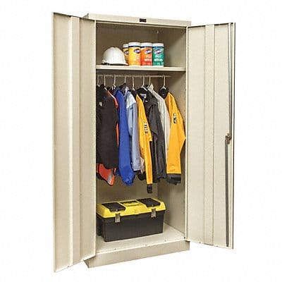 Storage Cabinet 72 x36 x24 Tan 1Shlv