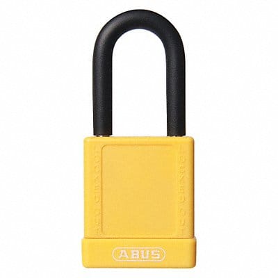 Lockout Padlock KD Yellow 1-3/4 H