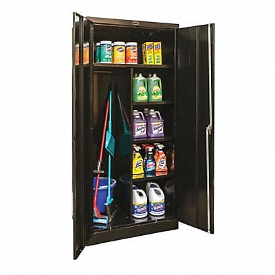 Combo Wardrobe Cabinet 72 H 36 W Black