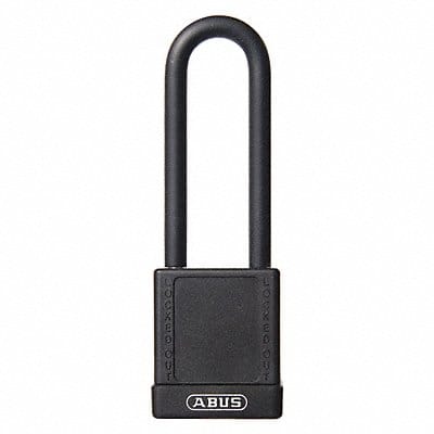 Lockout Padlock KA Black 1-3/4 H