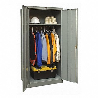 Wardrobe Cabinet 72 H 36 W Gray