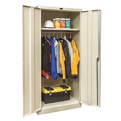 K3917 Storage Cabinet 78 x36 x24 Tan 1Shlv