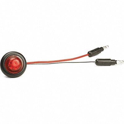 MICRONOVA DOT LED RED RND MKR LAMP PC