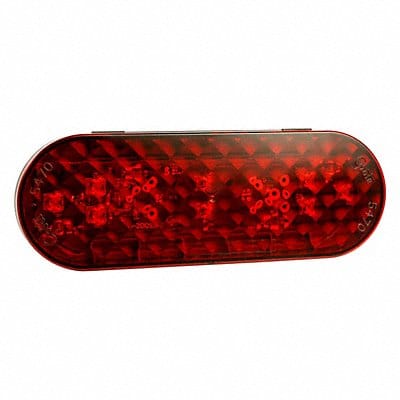 Stop Turn and Tail Light Oval Red