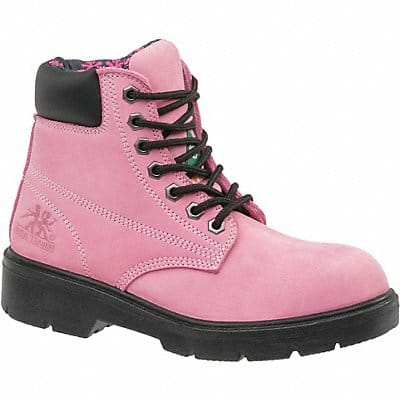 6-Inch Work Boot D 5 Pink PR