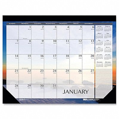 Monthly Calendar 22 x 17 Sheet Various