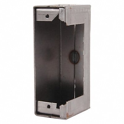 Weldable Gate Box Silver 2-3/8 W