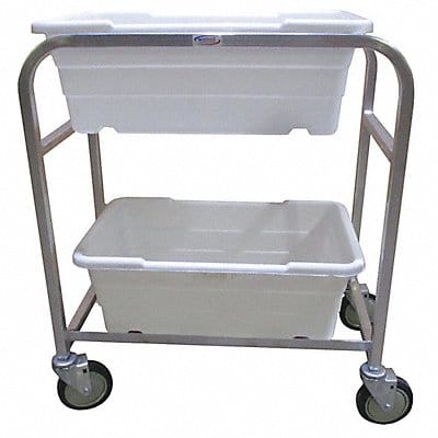 Tub Rack 600 lb Ld Cap. Aluminum Cart