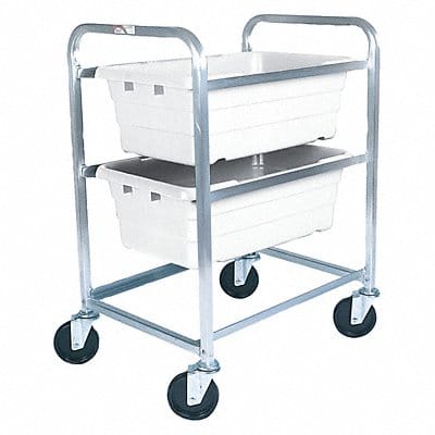 Tub Rack 600 lb Ld Cap. Aluminum Cart